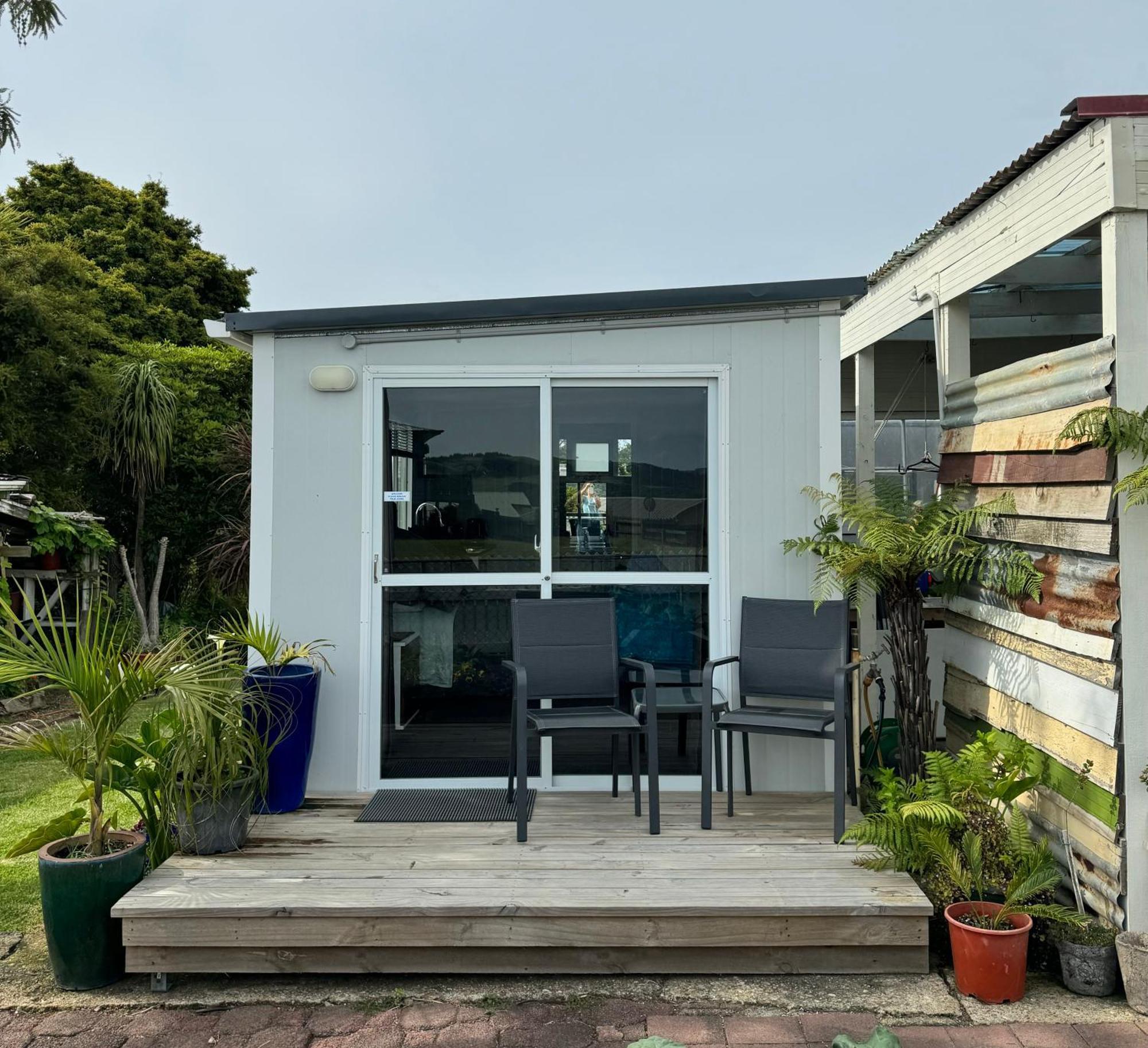 Raglan Seaview Cabin Ngoại thất bức ảnh